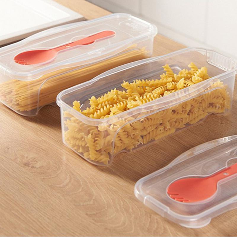 Olla para Pasta en microondas con colador, vaporizador de Pasta resistente al calor con tapa, caja de cocina para espaguetis y fideos, accesorios de cocina
