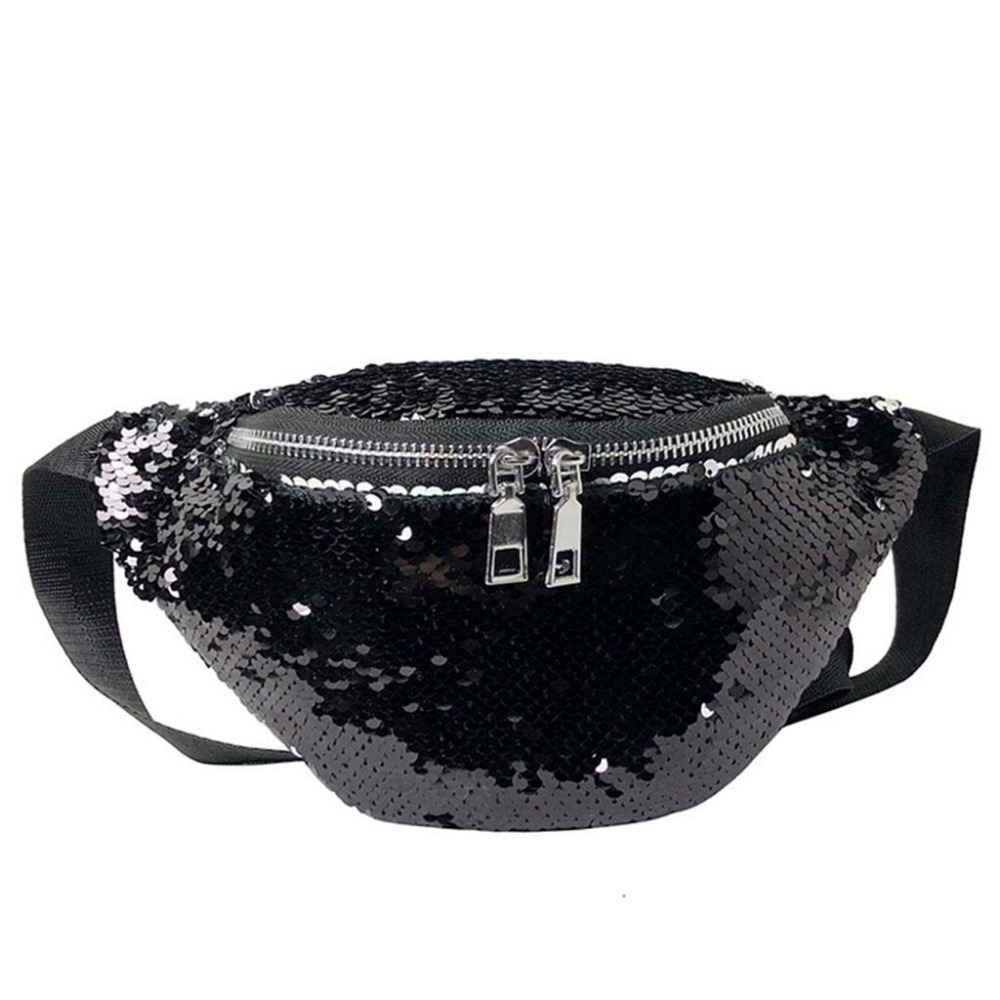 Mode dames tas toevallige trend zakken pailletten Messenger bag multifunctionele borst zak wilde schoudertas Y516