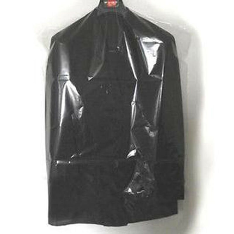 20 stk. frakke beklædningsgenstand tøj dækposer støvtæt klar bøjle opbevaring plastbeskytter