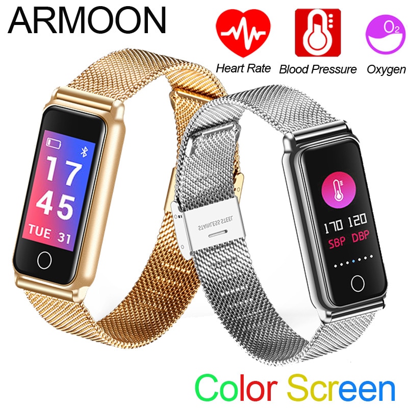 Smart Armband Y8 Hartslag Vrouwen Band Sleep Monitor Fitness Tracker Bloeddruk Horloge Kleur Screen Mode Gezondheid Band