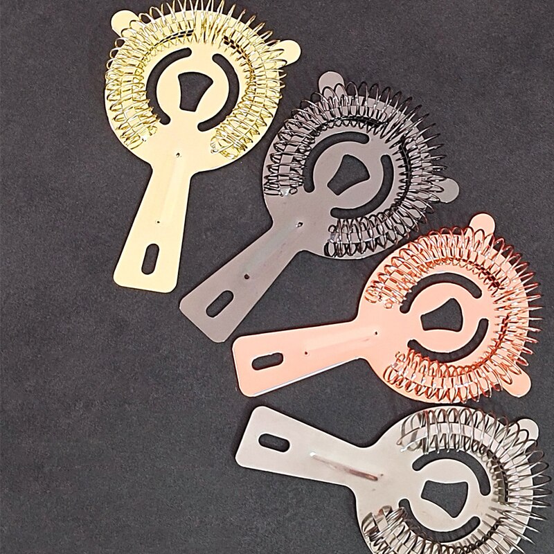 Stainless Steel Cross Cocktail Ice Filter Bar Strainer Cocktail Strainer Universal Bartender Tool Practical Cocktail Wine Home