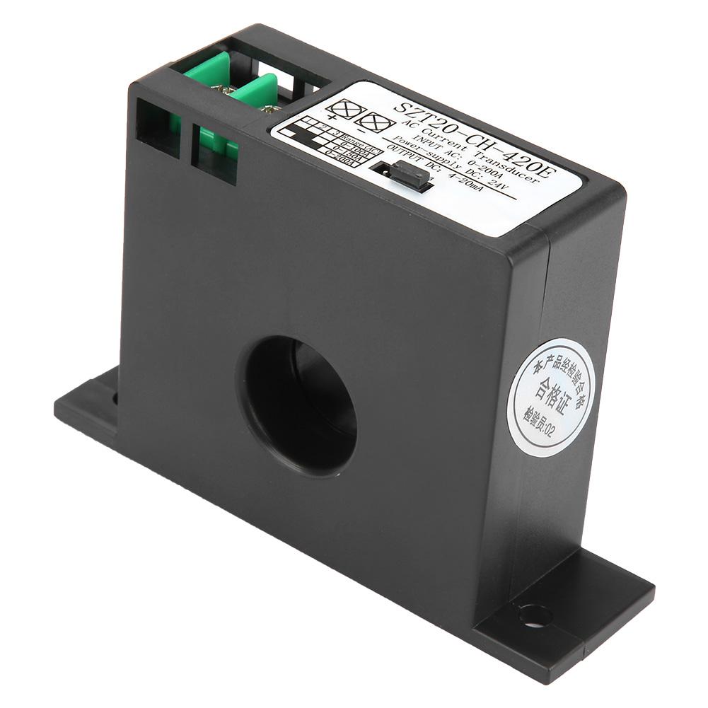 AC Current Sensor SZT20-CH-420E Current Transducer Transmitter Transformer Sensor AC Current Converter 0-200A