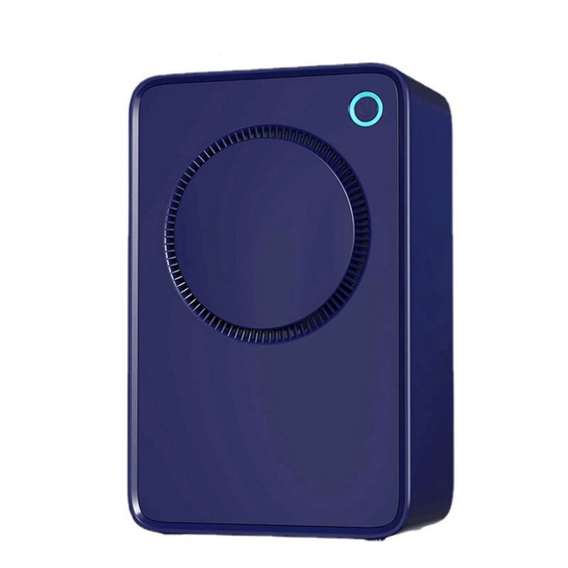 DMWD 900ml Elektrische Luftentfeuchter Für Heim Niedrigen Energie Verbrauch Stumm Feuchtigkeit Absorber Mini Luft Trockner Feuchtigkeits Trockenen Kleidung: Blau / uns-Stecker