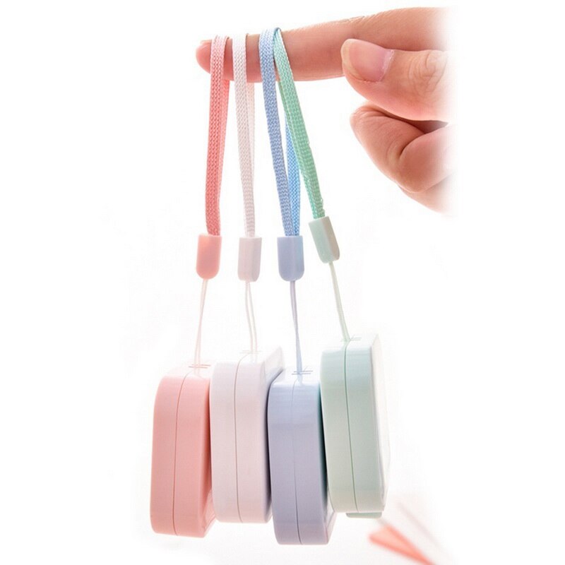 150cm Tape Measure Portable Retractable Ruler Children Height Sewing Machine Sticker Centimeter Inch Roll Tape Body Random Color