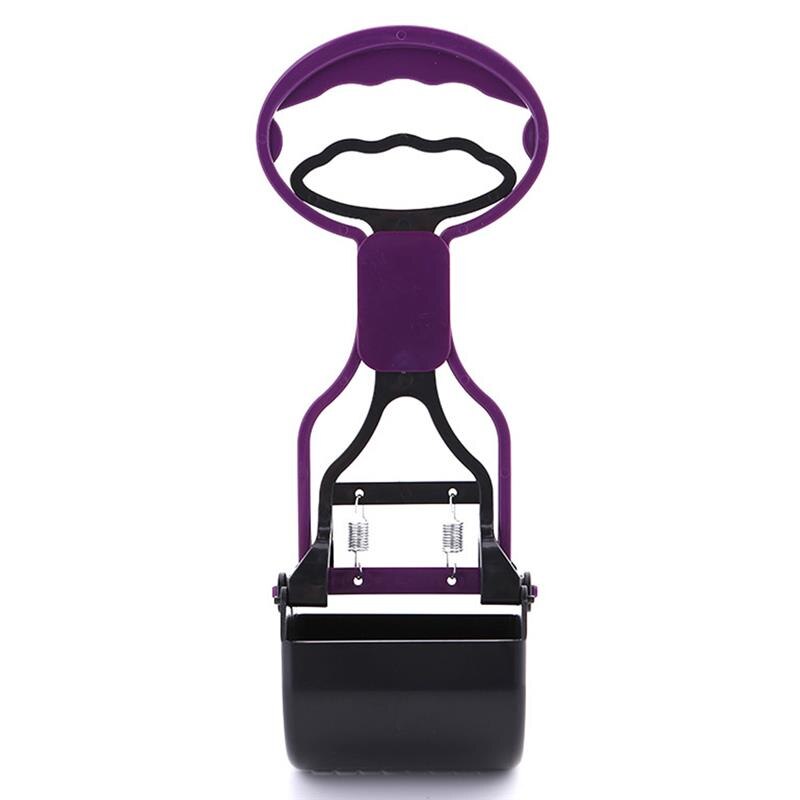 distributore per Toilette per cani distributore per cani cacca sacchetti per raccolta cestino cucciolo sacchetti per rifiuti distributore per sacchetti di immondizia per cani portatile per animali domestici viaggi: viola