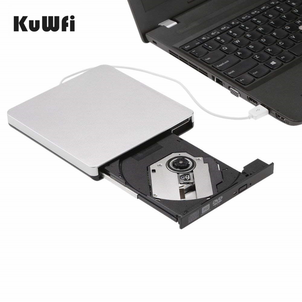 USB 2.0 zewnętrzny napęd DVD napęd CD DVD napęd nagrywarka odtwarzacz laptop komputer stacjonarny dla okna dla jabłko prochowiec iMac Macbook powietrze zawodowiec