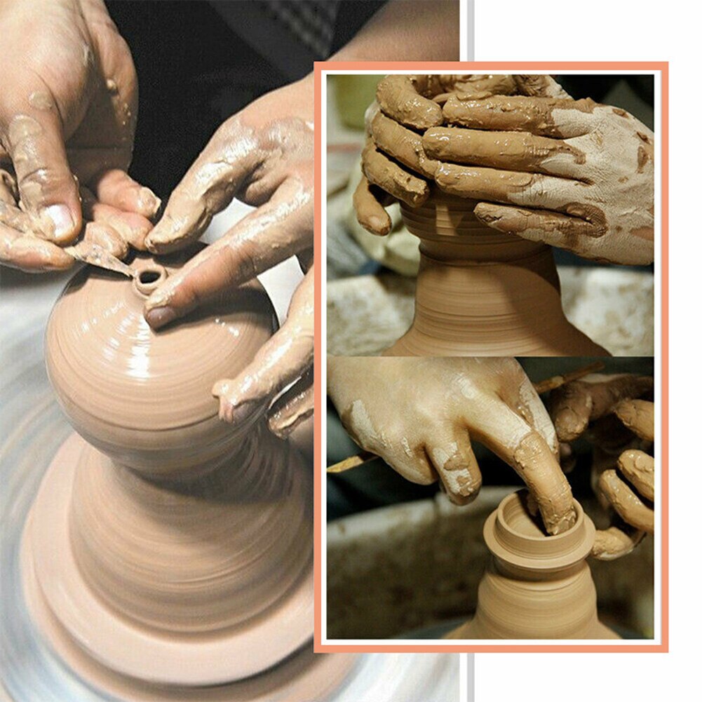 Mini elektrisk keramikhjulmaskine 5v usb keramikhjul ler kaste gør keramisk maskine  js23