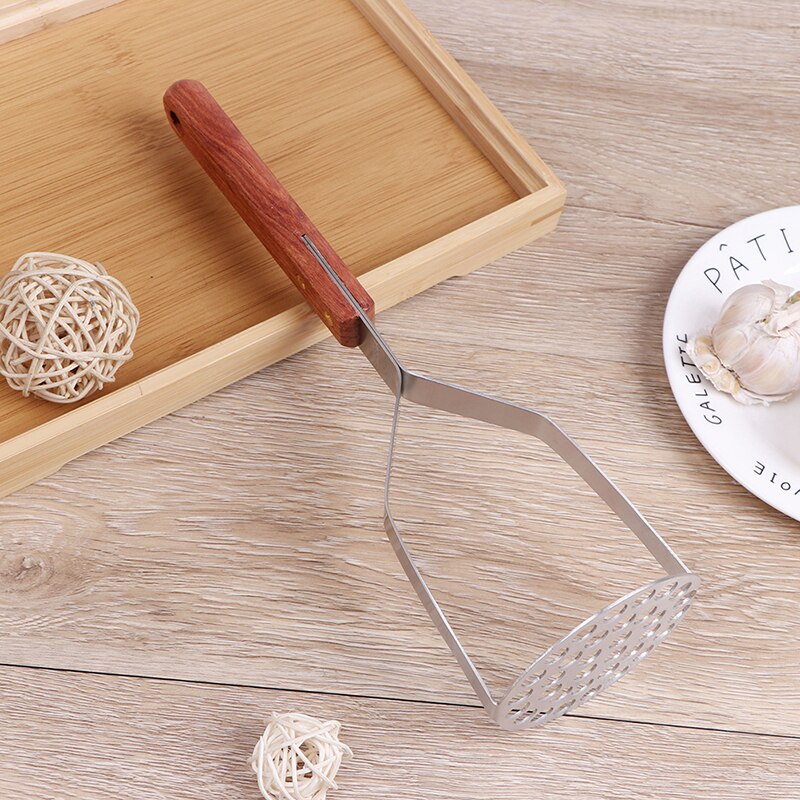 1pcs Stainless Steel Pusher Potato Masher Plate For Smooth Mashed Potatoes Fruit Vegetable Tools Press Crusher
