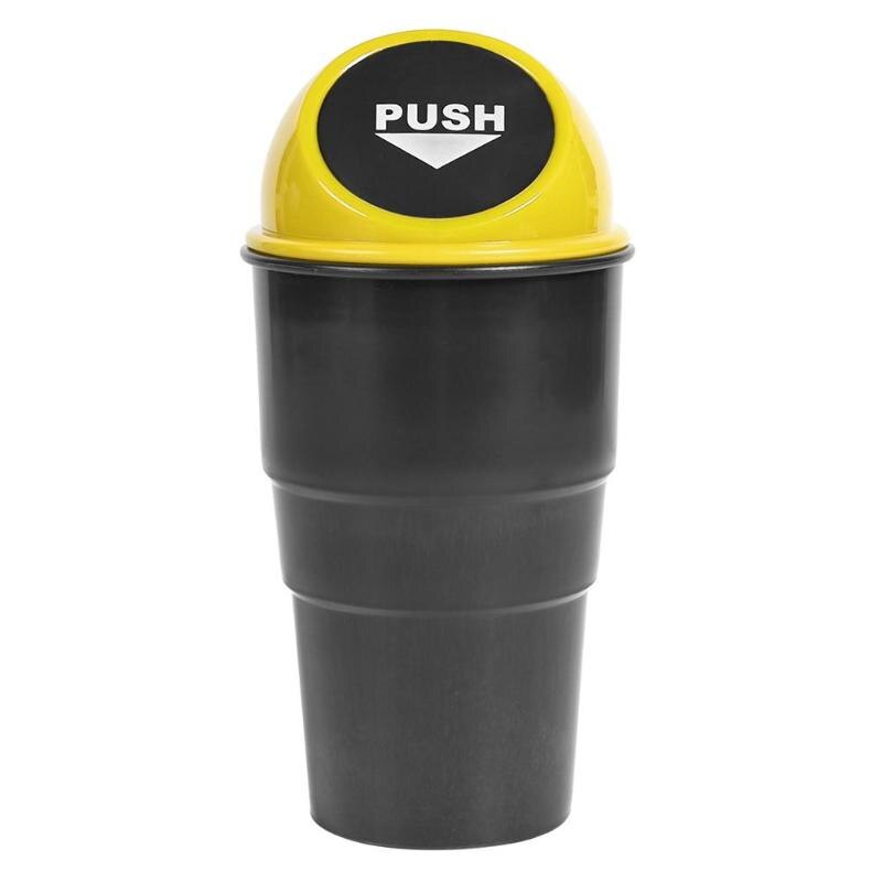 Car Mini Garbage Can Auto Trash Can Vehicle Dust Holder Bin Box