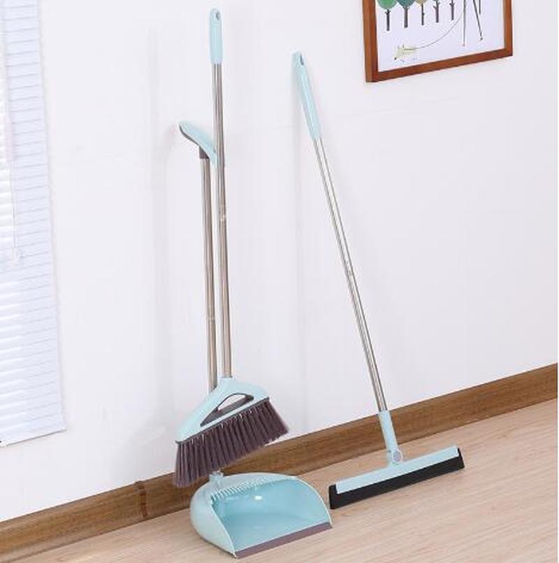 Opvouwbare bezem set plastic PP bezem combinatie familie bont reiniging stofvrij hulpgereedschappen huishoudelijke schoonmaakmiddelen gereedschappen LB827152