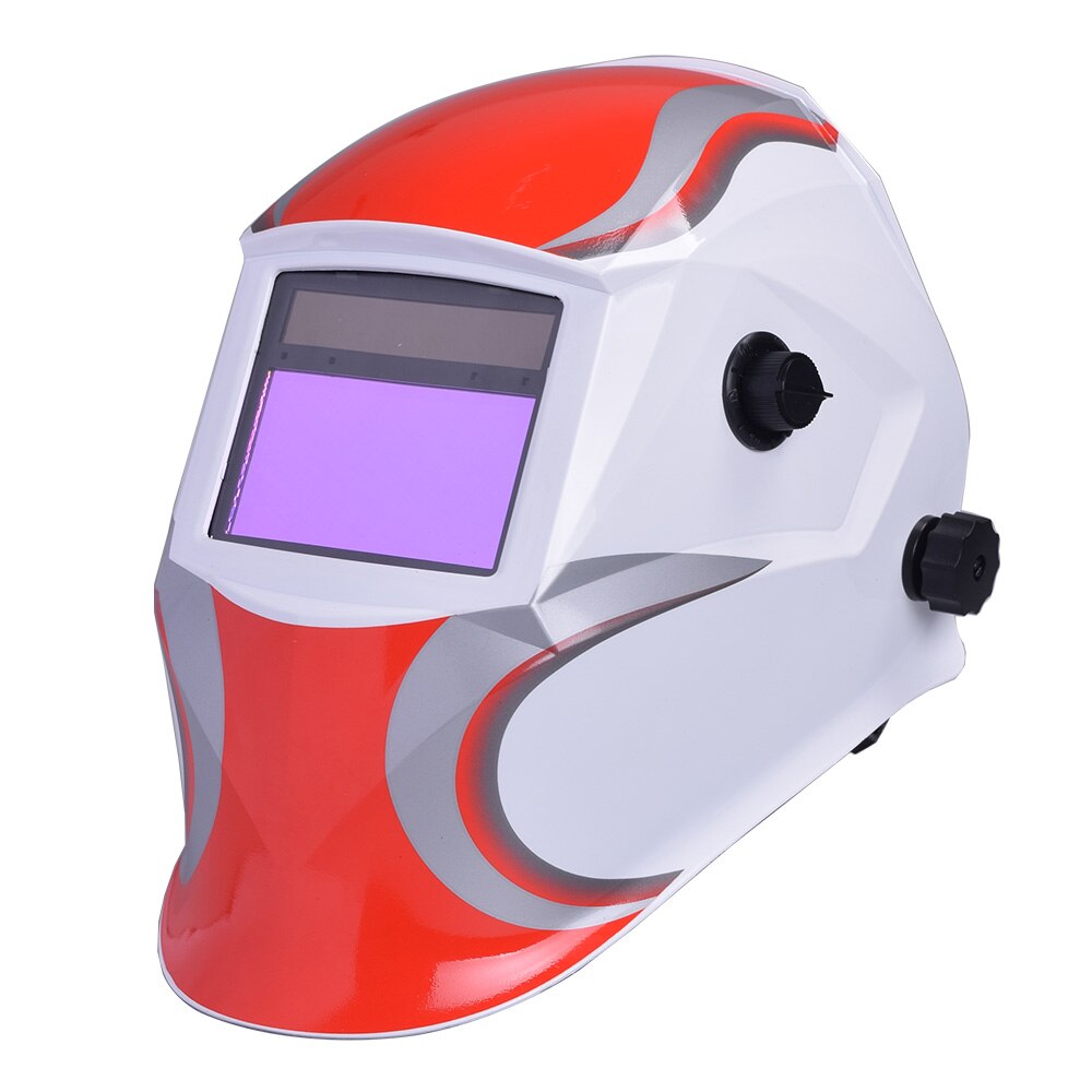 Solar Auto Darkening Adjustable Range 4/9-13 MIG MMA Electric Welding Mask Helmet Welding Lens for Welding Machine: 9001F