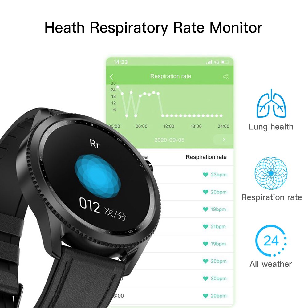 Health &amp; Fitness Smartwatch with Heart Rate Blood Pressure ECG Monitor IP68 Waterproof Watch Fitness Sports Tracker Bracelet