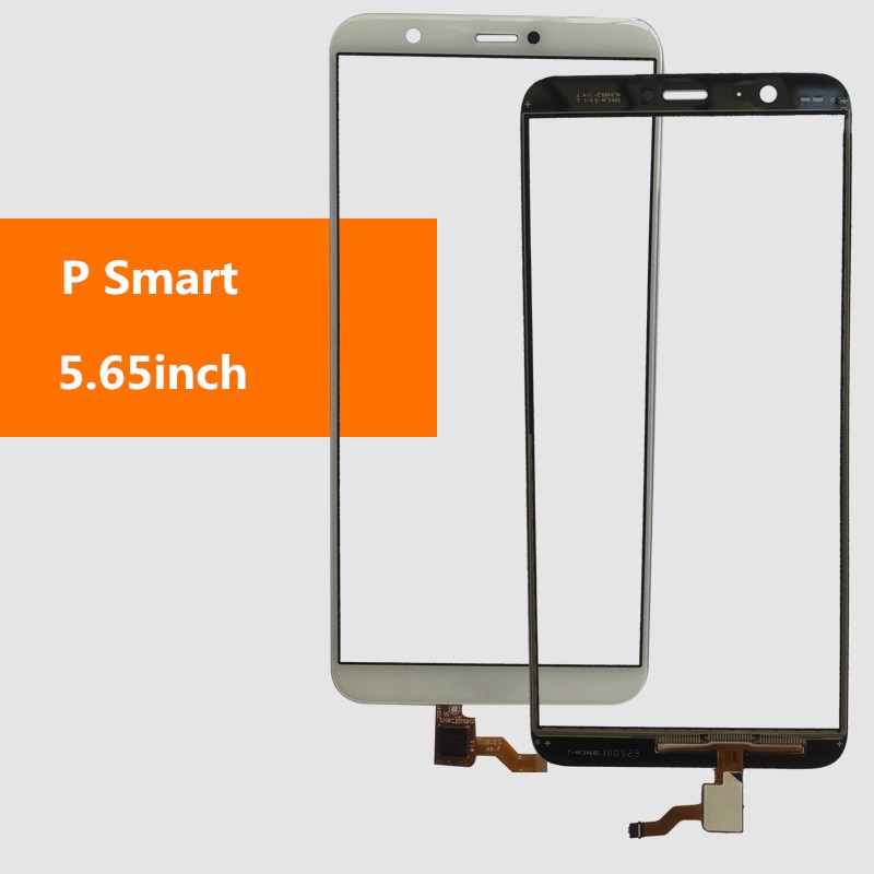 Touchscreen voor huawei p smart 5.65 "digitizer sensor lcd-scherm buitenpaneel voor glas telefoon reparatie vervangen onderdelen