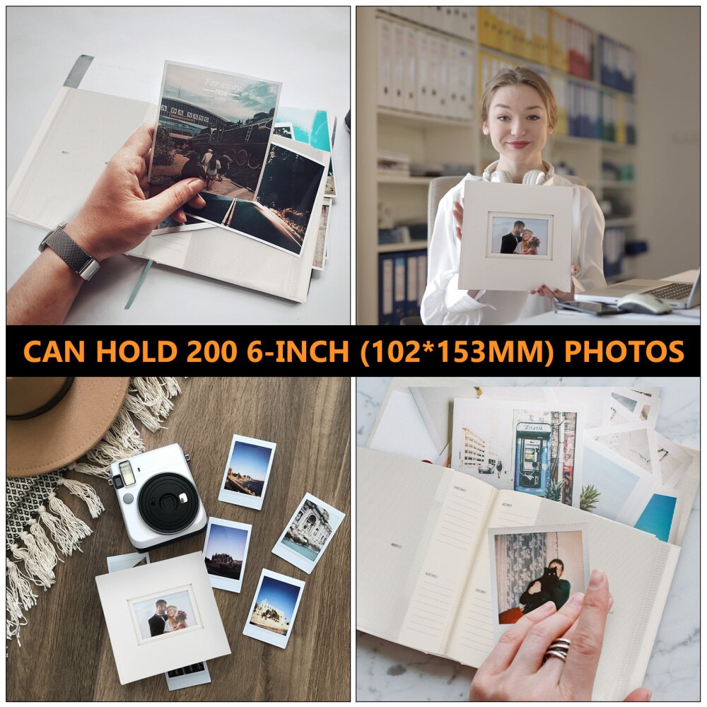 Exquisite Photo Album 200 Pockets Photos Album Beautiful Picture Albums