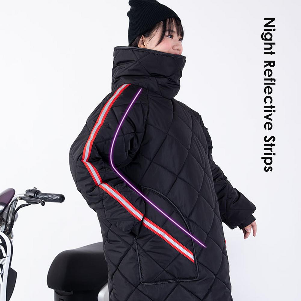 Winter Windproof Motorcycle Leg Lap Apron Cycling Quilt Resist Cold Winter Warm Cover Winter Windbreaker Windshield Quilt
