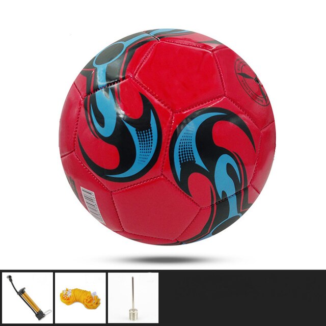 Regular 11 Player Football Field Ball Standard Size 5 Soccer PVC Material Wear-resistant Durable Youth Training Ball: C2 (Configuration 2)