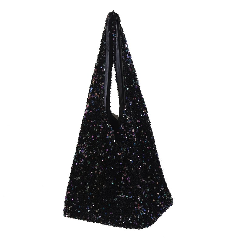 Japan Stijl Vrouwen Mode Pailletten Schoudertas Grote Capaciteit Vrouwelijke Glitter Kralen Tote Handtas Mermaid Pailletten Hand Tassen Roze