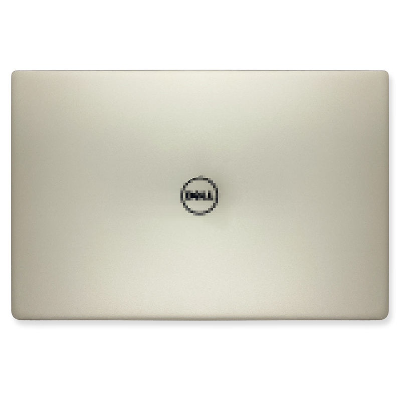 For DELL XPS 13 9350 9360 P54G Laptop LCD Back Cover/Front bezel/Hinges/Palmrest/Bottom Case 0V9NM3 0114PC 043WXK 057JH8: A Cover gold