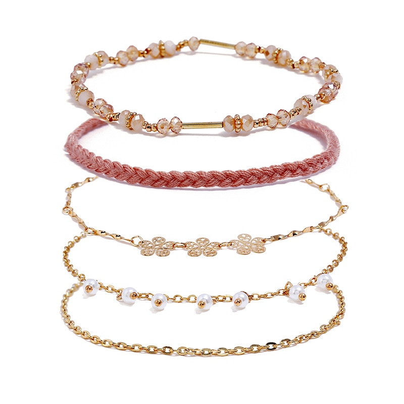 Europese En Amerikaanse Armband Sets Mode Ol Geometrische Ot Gesp Veelzijdige Hand Ornament Accessoires Vrouw Sieraden Vrouwelijke