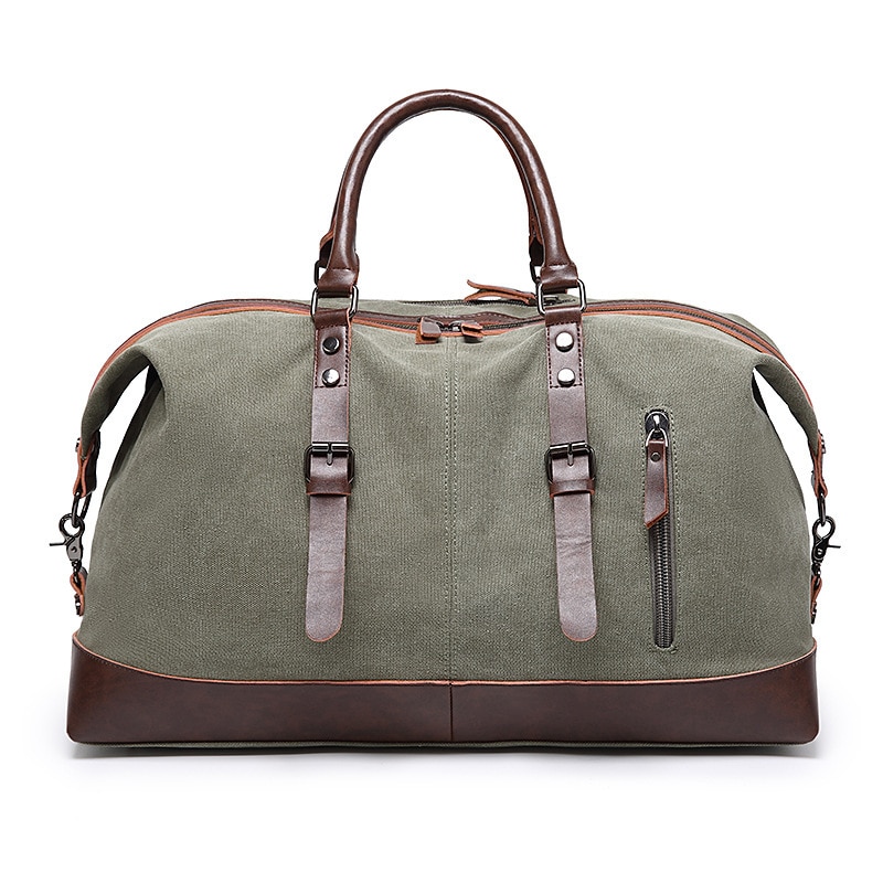 Wilden Bequem männer Leinwand Reisetasche Multifunktions Gepäck Lagerung Taschen Schulter Bote Große Kapazität Boston Tote