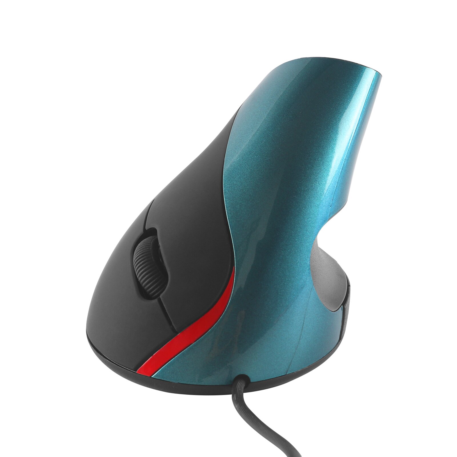 Chyi Bedrade Ergonomische Verticale Muis Usb Kabel 1600 Dpi Optische Pc Mause Gamer 5D Computer Gaming Muizen Voor Laptop Notebook: Blauw