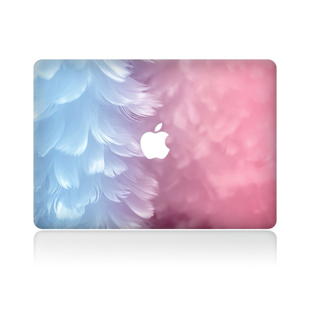 Fantasy feather Vinyl kalkomania naklejka na DIY MacBook Air Pro Retina 11 13 15 cal naklejka na Mac Laptop pełna pokrywa naklejka skóry