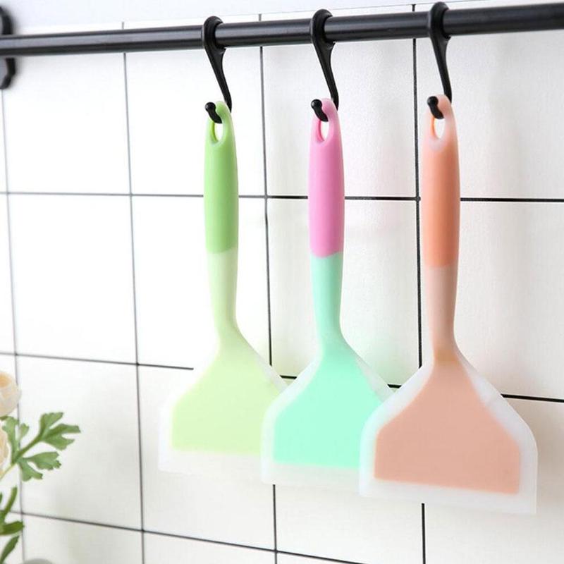 Stora miljövänliga non-stick silikonlyftare spatlar vändare mat kött ägg köksutrustning matlagning pizza skrapa spade