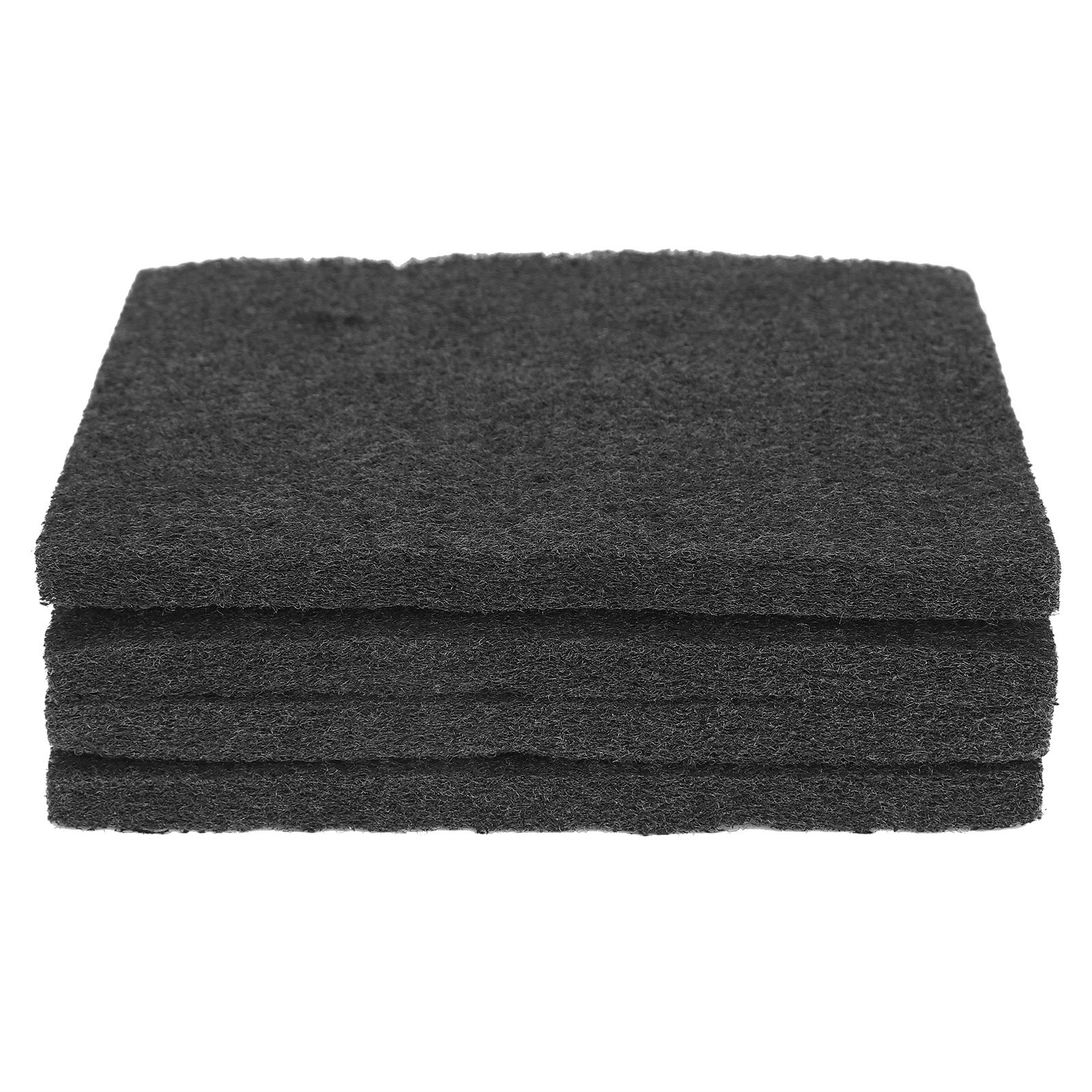 Caja de fibra para arena de gatos, filtro desodorizante de algodón, suministros de limpieza de mascotas de repuesto, 15,2x16,1x1cm