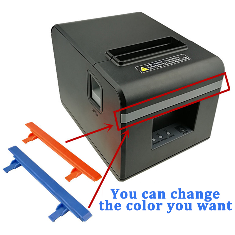 80Mm Thermische Printers Pos Receipt Printer Met Auto Cutter Bluetooth Usb Ethernet-poort Voor Keuken Restaurant Winkel
