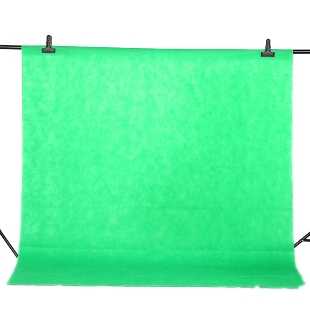 1.6x3.0m vert écran Photo fond photographie décors lavable non tissé tissu noir blanc vert pour studio de photographie