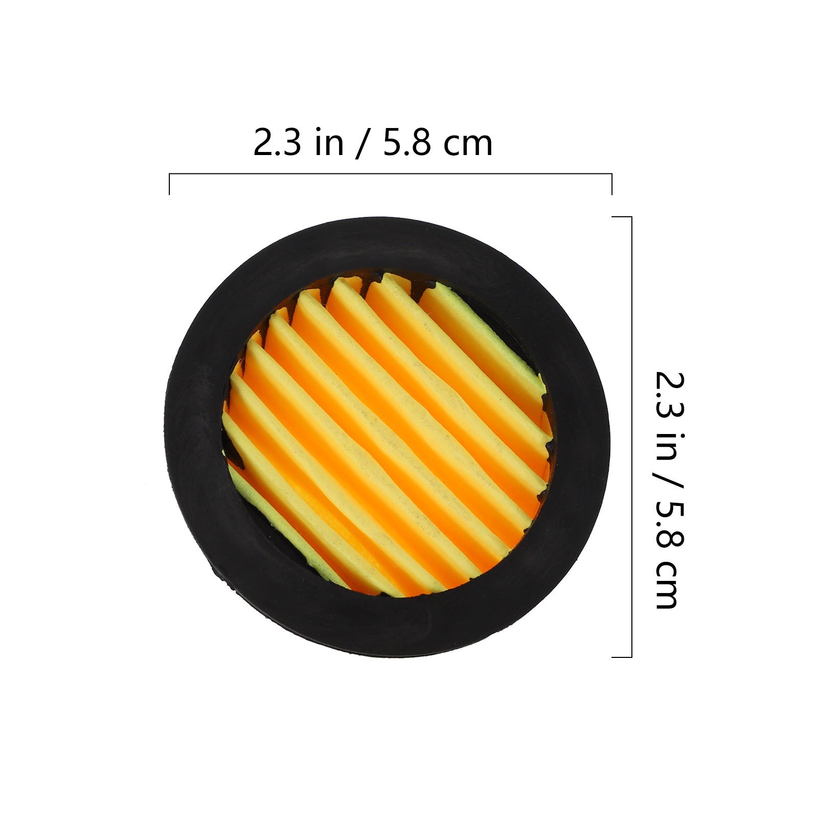 10 stuks luchtfilterelementen luchtcompressor filter filter uitlaat filter luchtinlaatfilter pneumatische onderdelen hardware