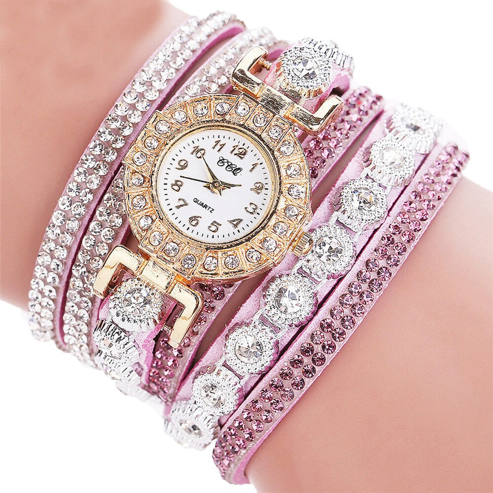 Vrouwen casual analoge quartz armbanden vrouwen strass horloge armband horloge zegarek damski vrouwen horloges reloj mujer