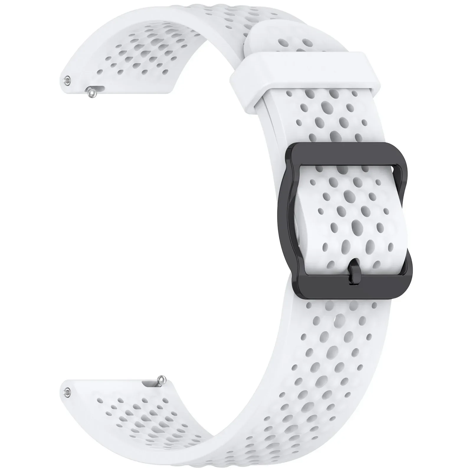 20mm 22mm Siliconen Horlogeband Voor Garmin Forerunner 55 158 965 745 245 255 265 645 MUZIEK armband Correa Voor Garmin Venu 2 3 HR: Zwart Groen / 14mm
