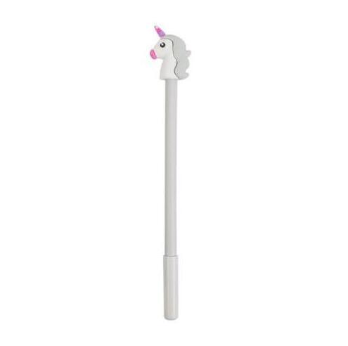 Kawaii licorne boule peluche pendentif Gel stylo mignon 0.5mm encre noire neutre stylo promotionnel papeterie fournitures scolaires: 4