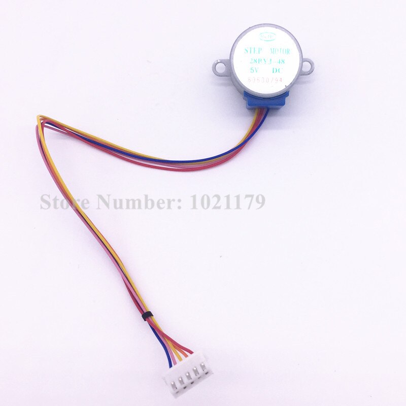 3pcs/lot 5V 4-phase 5-wire stepper motor gear motor 28BYJ-48-5V, Micro Mini Electric Step Motor for PIC 51 AVR