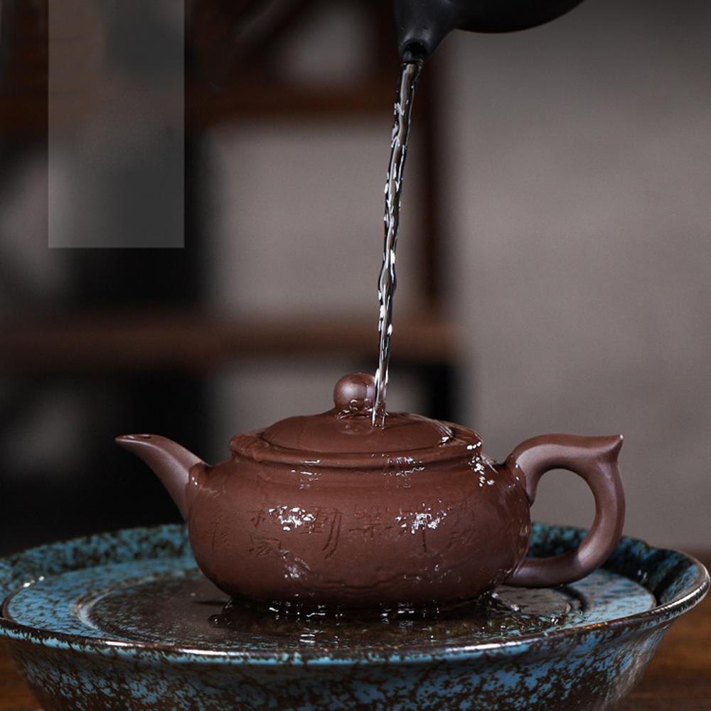 Purple sand pot purple sand pot 320ml tea set ceramic teapot Chinese ceramics