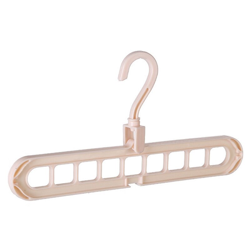 Cintre magique rotatif à 9 trous, 360 degrés, multi-fonction, pliable, garde-robe, séchage de vêtements, rangement: 2