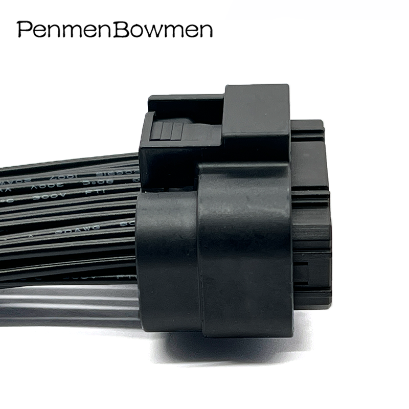 1 Pc 33 Pin 0.6Mm Auto Ecu Lage Stroom Pcb Stekker Kabelboom Auto Connector Voor Yamaha Motorfiets 1554461-1 1554458-2