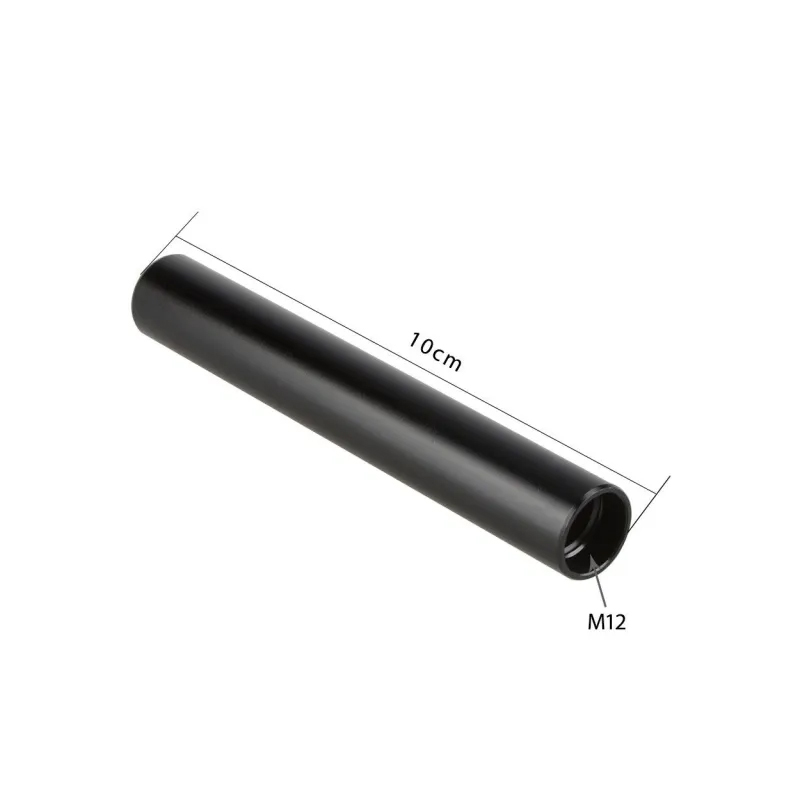HDRIG Standard 15mm Rods Pack with Extendable M12 Thread Rod Cap Connectors Aluminum Alloy Rods Combination Camera Rail Rod