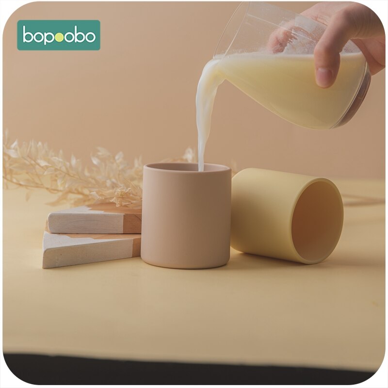 10 stuks baby siliconen beker voedselveilige siliconen voedingsbeker baby peuter kinderen servies drinkbeker bpa-vrij hittebestendig