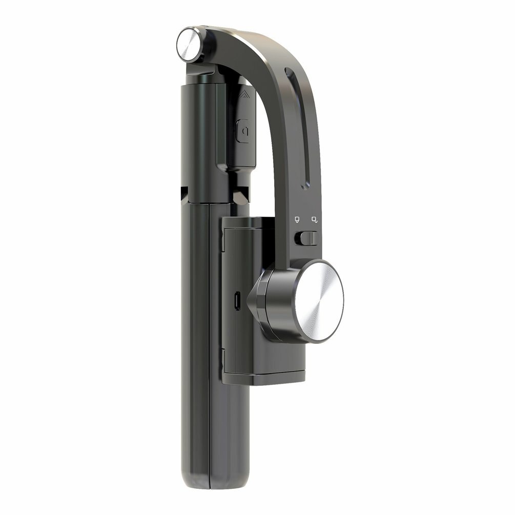 Stabilisateur à cardan portatif avec obturateur Bluetooth, trépied, pour smartphone, Vlog pour enregistrement vidéo, outil en temps réel