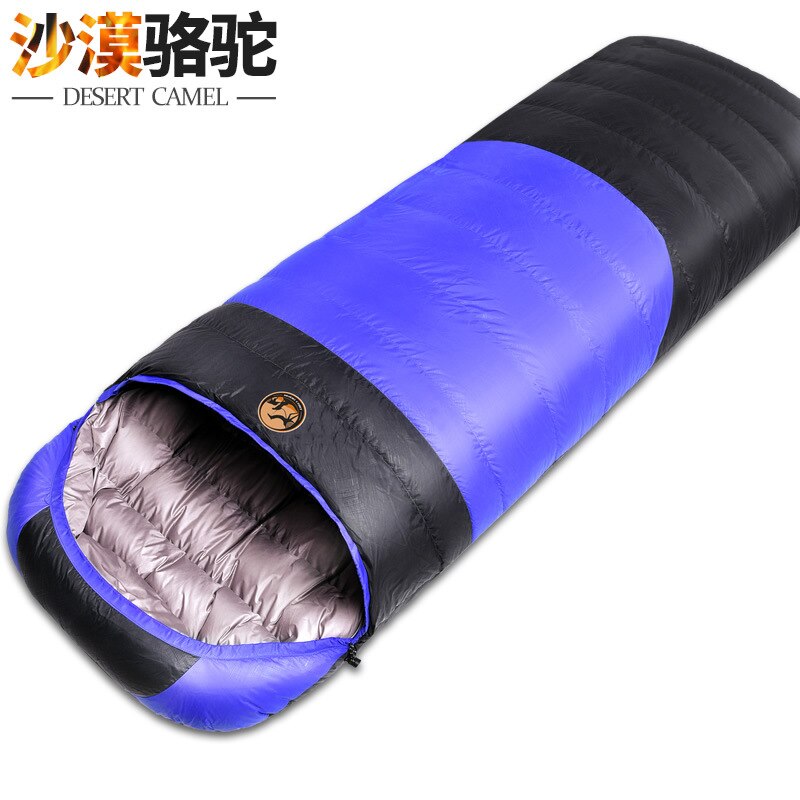 CS107 down-Filled Sleeping Bag (800G, 1000G, 1200G) Autumn and Winter Duck down Adult Sleeping Bag can be spliced together