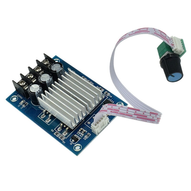 DC Motor Speed Controller DC 12-24V 30A PWM Brush Motor Speed Regulator Module