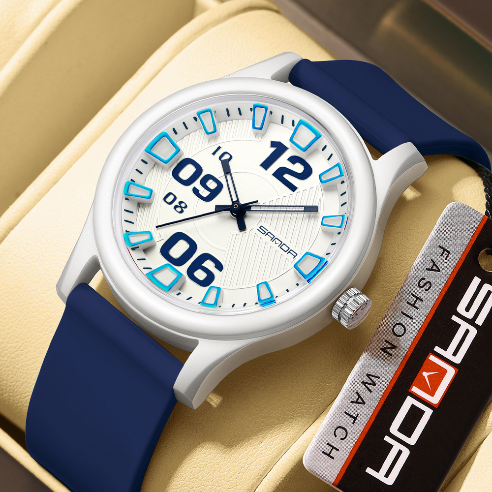 Relojes de para mujer, relojes simples e informales con correa de silicona suave para mujer, relojes de enfermera impermeables para mujer, reloj de pulsera para mujer
