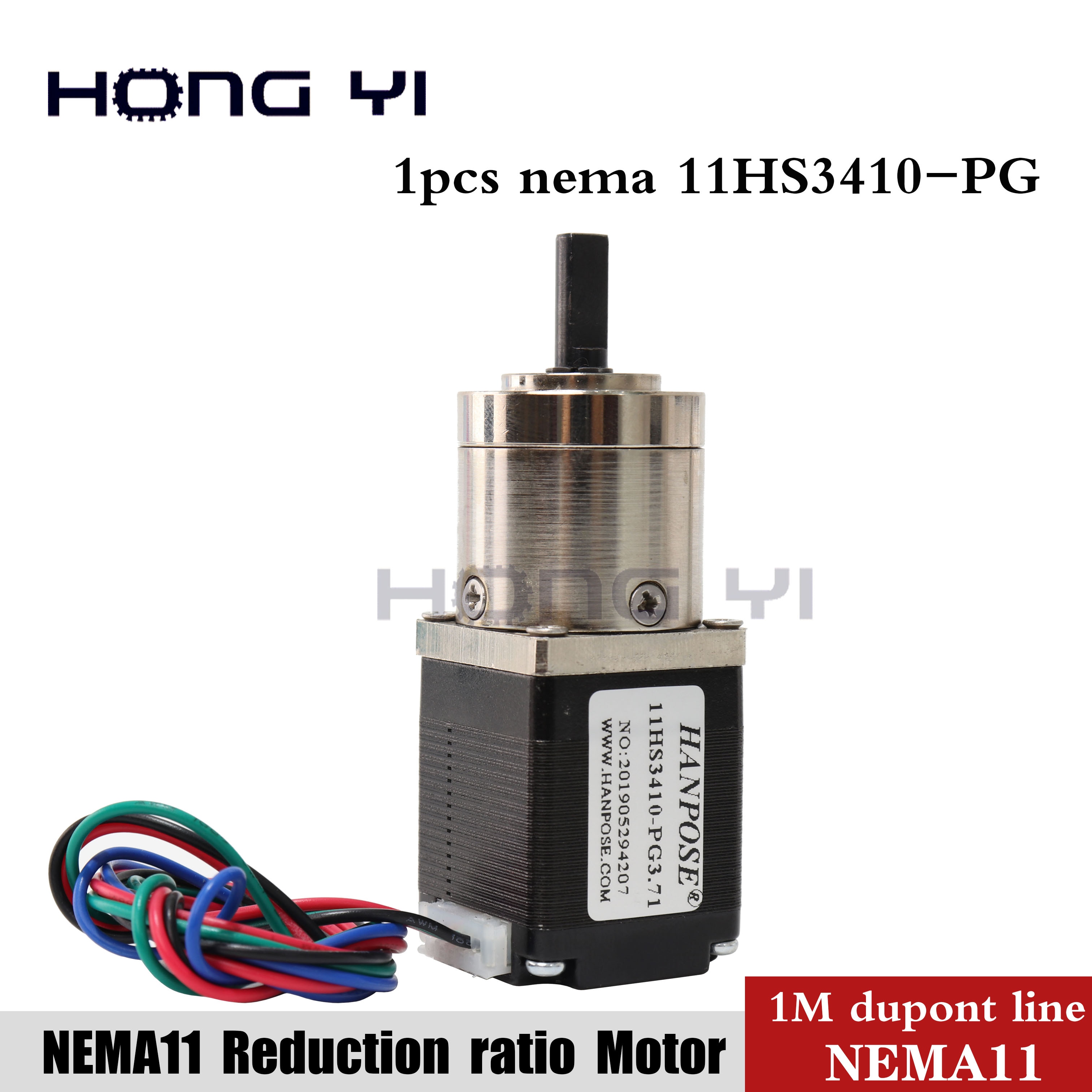 Nema 11 Stepper Motor 5:1 Planetary Gearbox High T... – Grandado