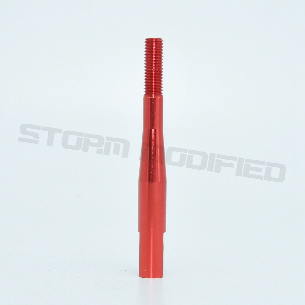 SuTong Shift Knob Extension For Gear Shifter Lever Extended 3.5 in (90mm) M10X1.5: Red