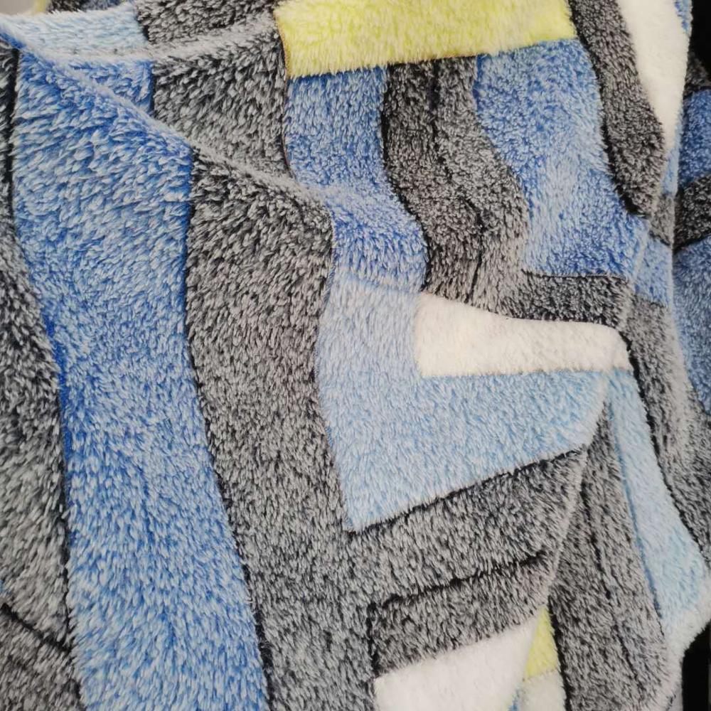 Fleeced flanell tyg dubbelsidig korall fleece mjuk varm baby plysch lakan tyg sammetsfilt tyg 160*50cm: 18
