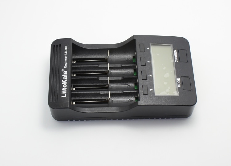 LiitoKala Lii-500 Multifunctionele Lader 18650,18650 Lader 26650 Lader, Capaciteit test, USB 5 V uitgang, Grote lcd-scherm.