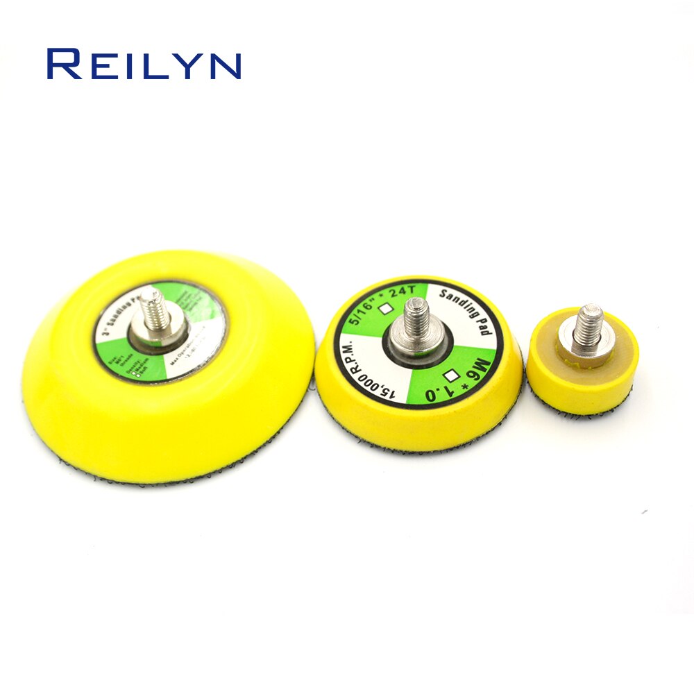 123inch sanding disc backing pad sandpaper holder polishing disc hook-loop back plate angle grinder rotary machine