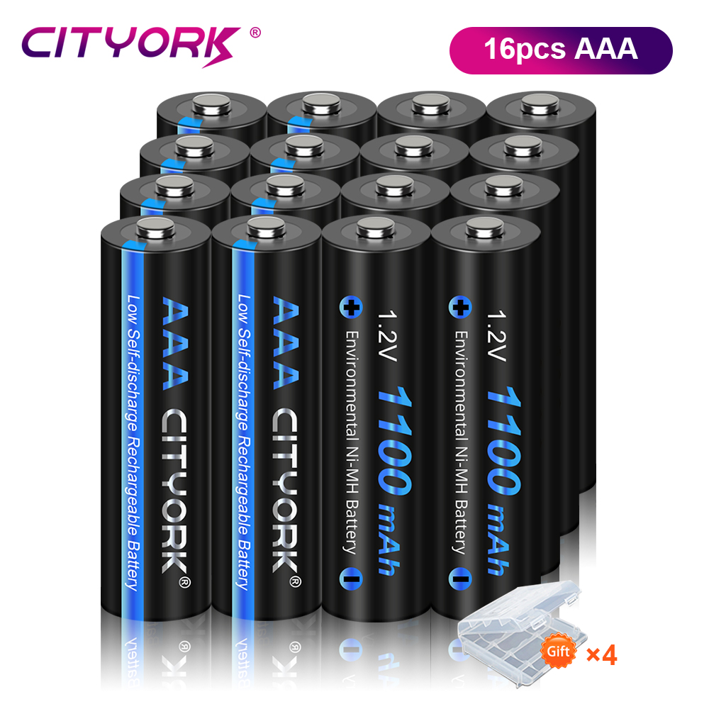 CITYORK 1.2V AAA NIMH akumulator 3A NI-MH akumulatory AAA z opakowaniem na baterie do zdalnie sterowanych zabawek myszy: Czerwony